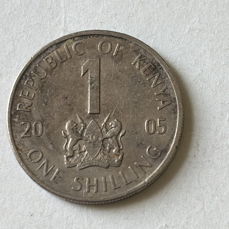 2005 Kenya Coin-1 Shilling-Circulated