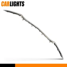 3PCS Chrome Front Bumper Trim Molding Fits 2014-2016 Mercedes W212 E-Class E350