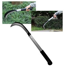 Sickle Gardening Hand Tool Scythe Overgrowth Cutter Tool Vegetation Weeding 22"