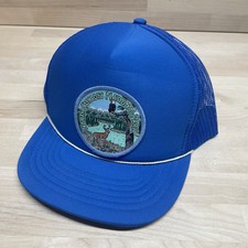 Vintage North Cascades National Park Hat Trucker Cap Rope