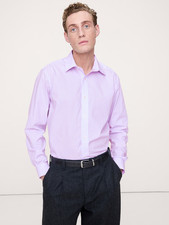 Men's Standard-Fit Wrinkle-Resistant Dress Shirt