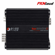 BASSFACE Team500/x4D Class D 4 Channel Full Range Amp 2000w RMS