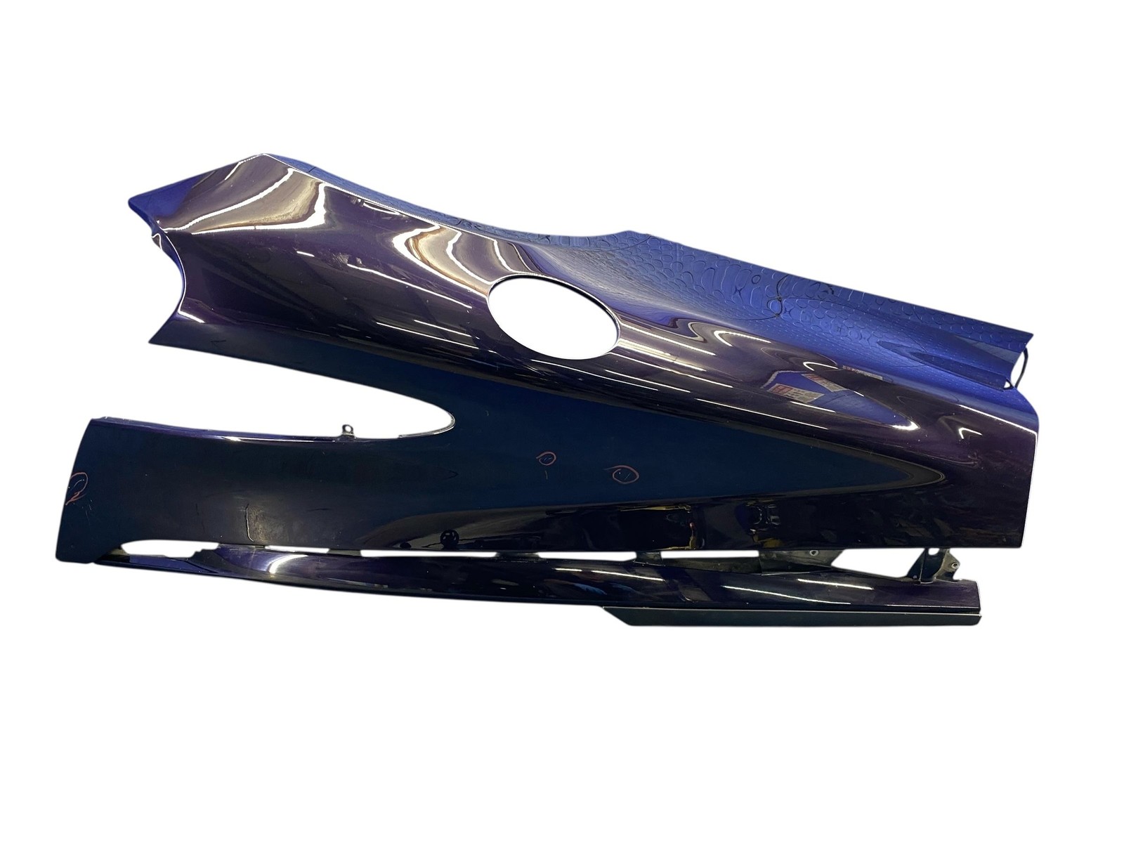 2018-2023 MCLAREN 720S REAR LEFT QUARTER PANEL AMETHYST BLACK OEM *SCRATCHES*