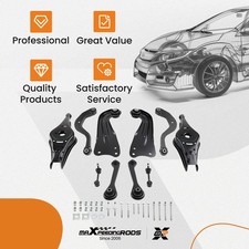 QUERLENKERSATZ 10-TEILIG HINTEN FOR VW GOLF 5 6 PASSAT CC AUDI A3 8P Q3 TT LH&RH