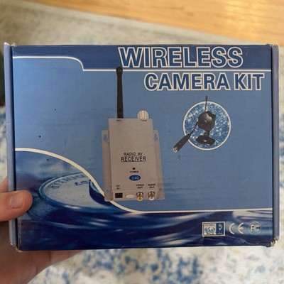 2.4G Wireless Camera Kit & Radio AV Receiver Security System