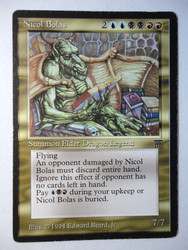 Nicol Bolas - Legends Rare Elder Dragon MTG