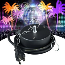 2.5 RPM Disco Ball Motor Heavy Duty Mirror Ball Electric Motor Rotator Supports
