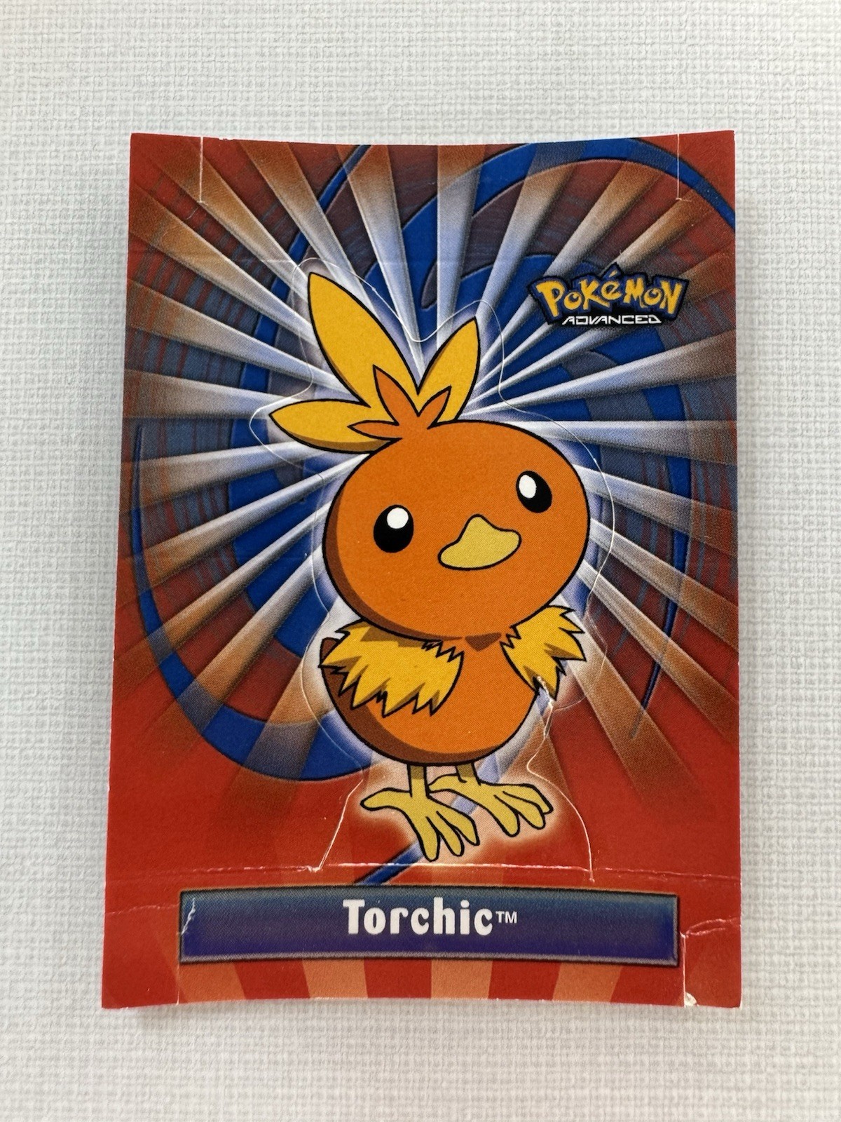 2003 Topps Pokemon Advanced Pop-ups Torchic Die Cut 1 Of 10 Rare / Vintage