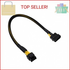 COMeap Molex to CPU 8 Pin EPS Power Cable, LP4 Molex Male to CPU 8 Pin 4 4 EPS