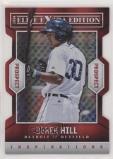 2014 Elite Extra Edition Prospects Inspirations Die-Cut /200 Derek Hill #23 0q1p