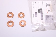 4x ORIGINAL PEUGEOT 1007 107 1.4 HDi Einspritzdüsendichtung 198184 OVP