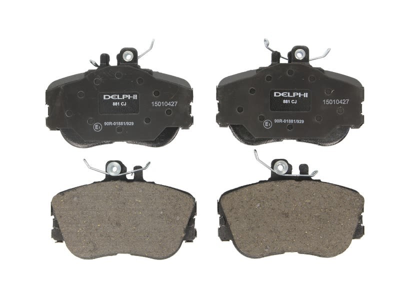Plaquettes de frein à disque DELPHI LP881 de qualité d'origine pour Classe C