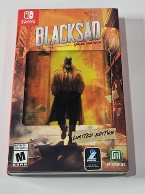 Blacksad Under the Skin Limited Edition - Nintendo Switch Complete CIB adventure