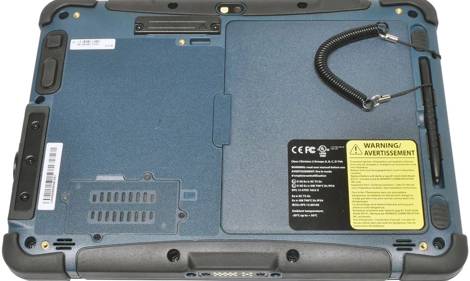 BARTEC Tablet-PC Agile X 10.1 N2930 1.83GHz CPU 8GB RAM ohne SSD WLAN BT ATEX2 - Bild 2 von 4