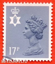 SG. NI43Ea. 17p grey - blue. Type II. A very fine used example of this ve B51225