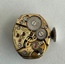 VINTAGE LADIES BULOVA WRISTWATCH MOVEMENT CAL. 5BD KEEPING TIME 17 JEWEL