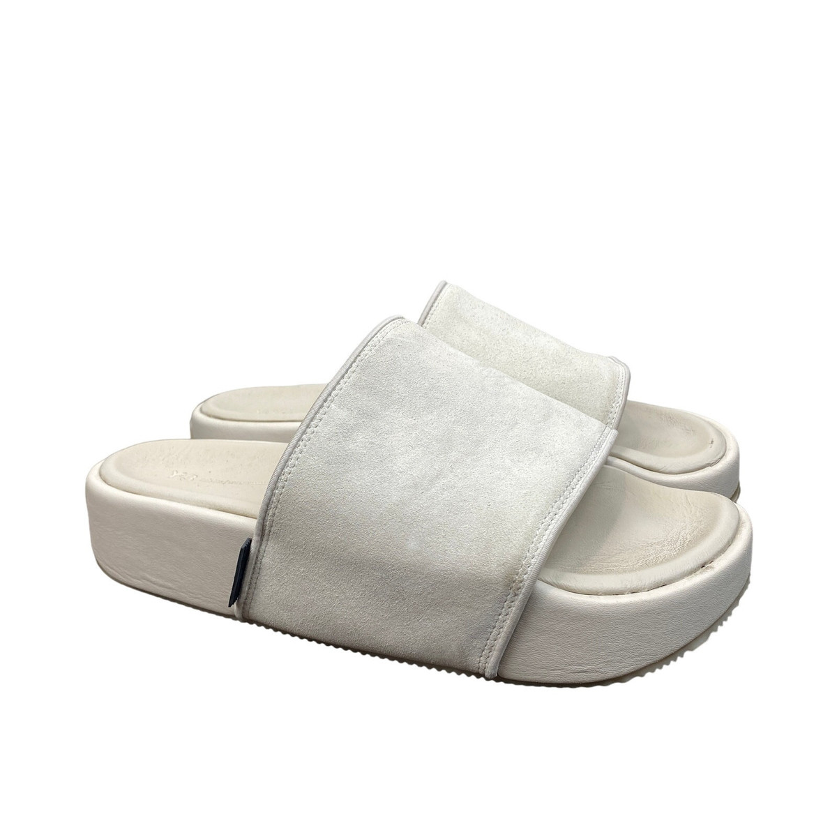 Adidas Y-3 Yohji Yamamoto Suede Platform Slides Sandals Adidas Y-3 Yohji Yamamoto Suede Platform Slides Sandals