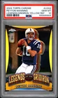 2024 Topps Chrome Football Yellow Refractor Peyton Manning #LOG-2
