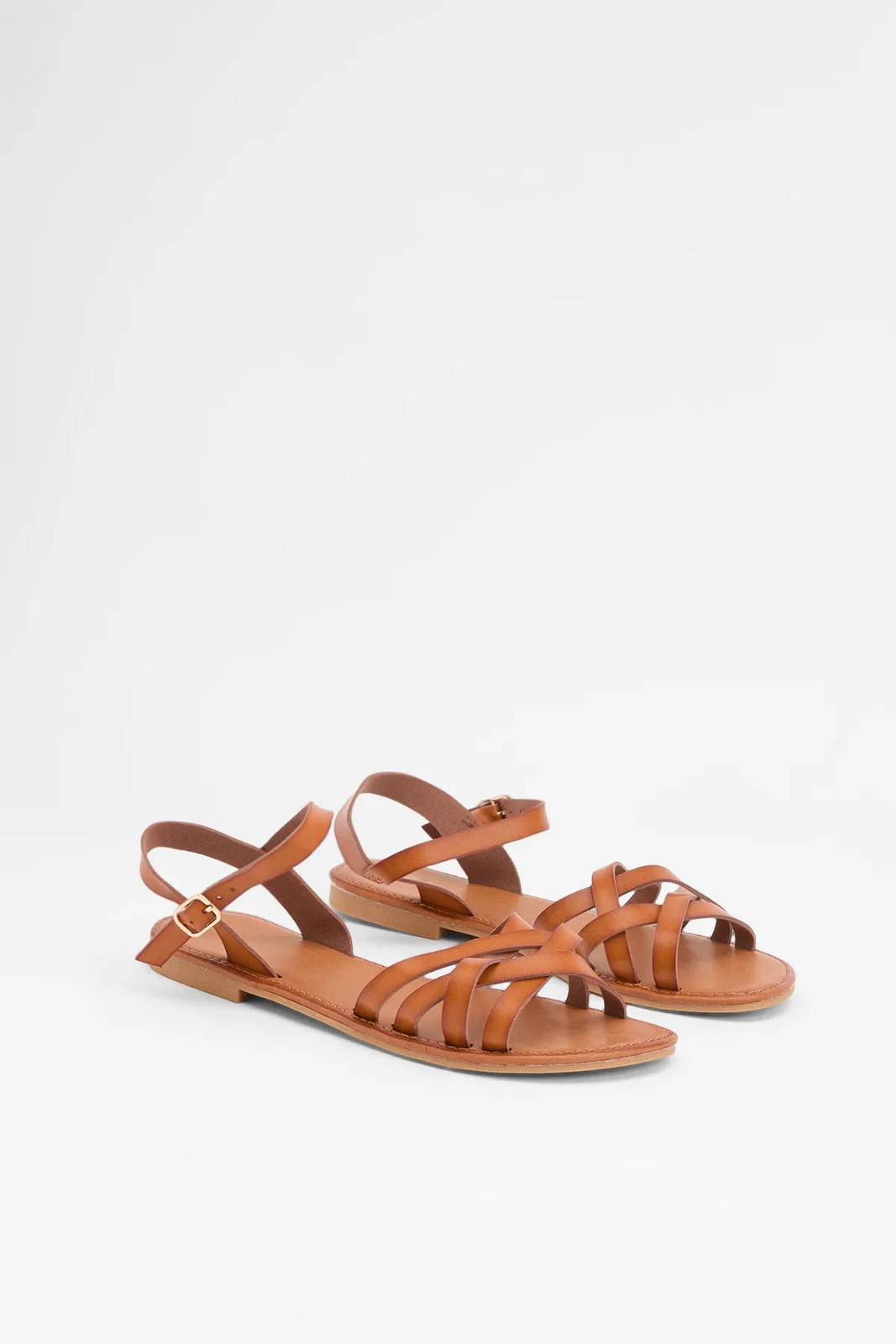 Good For The Sole Tan Sandals Womens Daywear Sandals