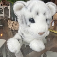 Douglas Silky White Tiger Plush Cuddle Toy 14