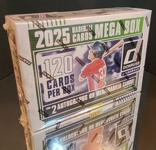 2025 Panini Donruss Baseball Factory Sealed Hobby Box. 2x Autos or Memo CARDs!!!