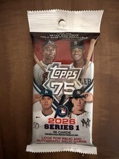  2026 Topps Series 1 Baseball AUTOGRAPH AUTO Fat HOT PACK 