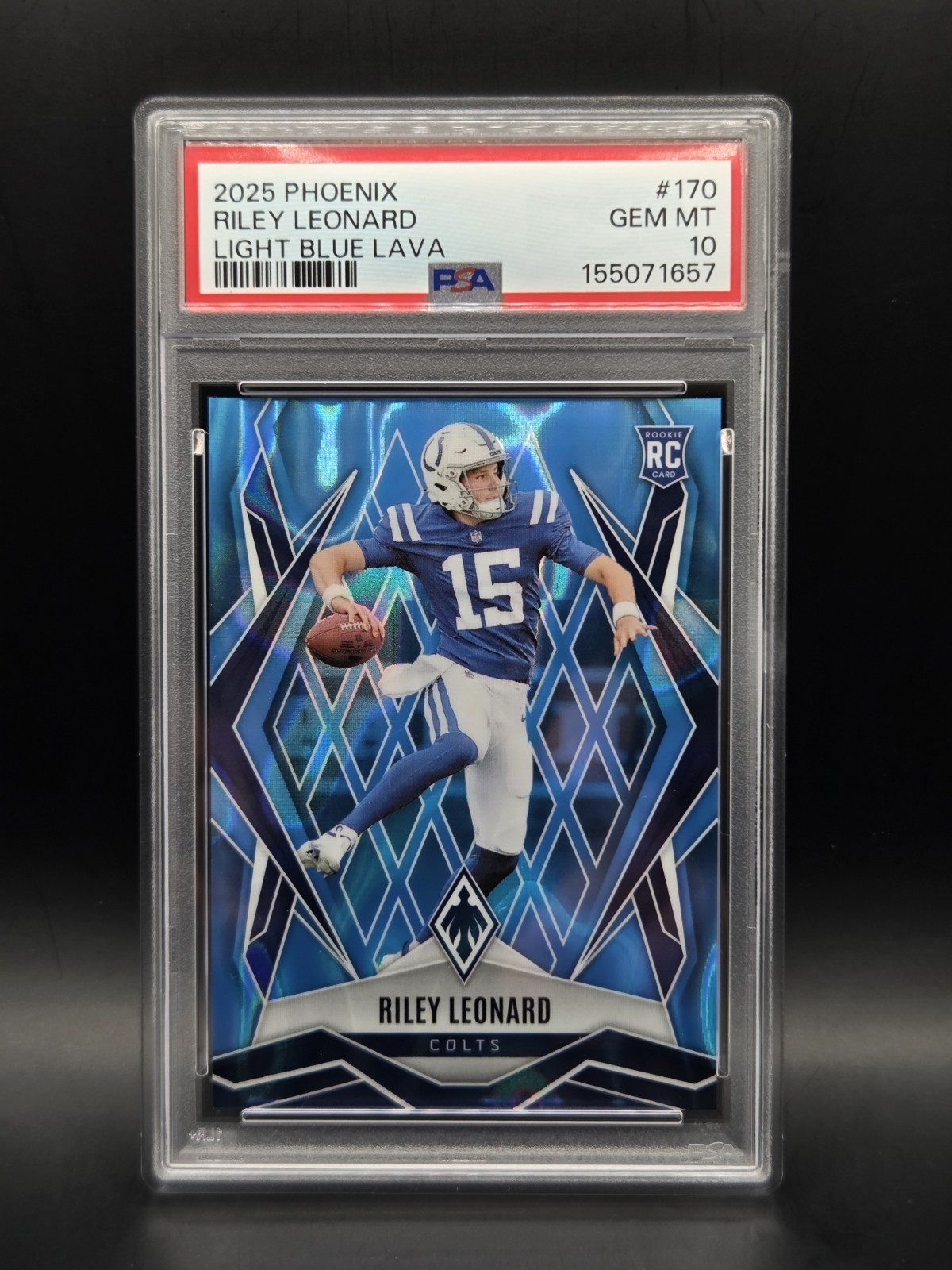 Riley Leonard Panini Phoenix #170 Light Blue Lava