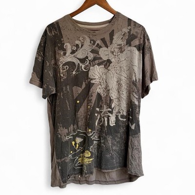 Marc Ecko Y2K Japanese Samurai Baggy Grunge Skater Mens XL Tee