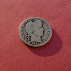 1911 D 25C Barber Quarter  Low mintage