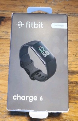 Fitbit Charge 6 Activity Tracker Black - GPS, Heart Rate, GA05183NA  - Used