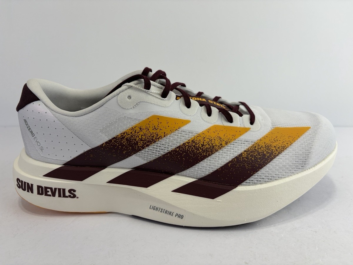 ア*ス様  Adizero EVO Sl Adidas Adizero Evo SL Running Shoes ASU Sun Devils JQ4572 Men's