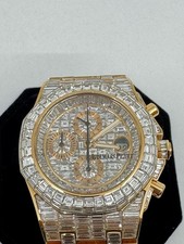 Audemars Piguet Royal Oak Offshore 18k Rose Gold Diamonds The Brick 3