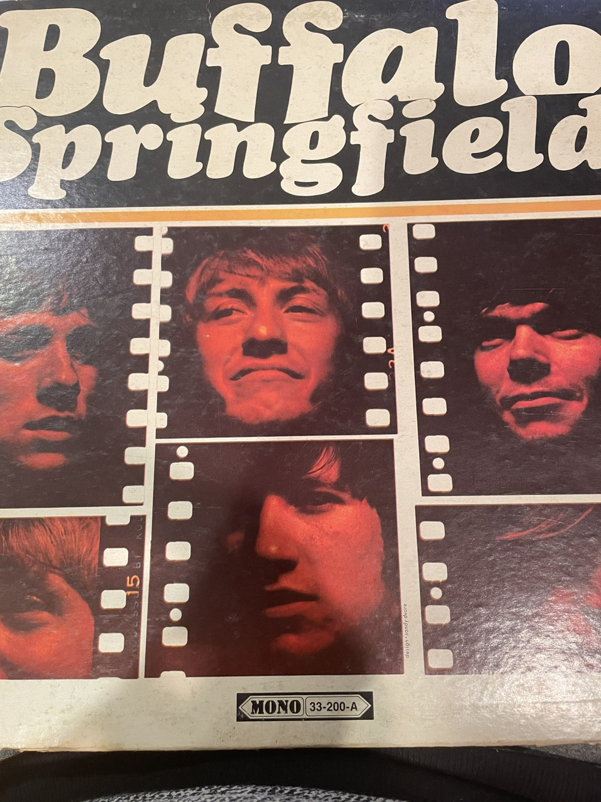 3 Buffalo Springfield 1st Press Records- Mono 33-200-A + Last Time