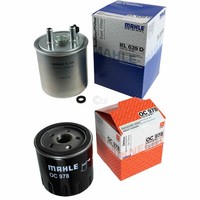 Mahle / Knecht Set Filterpaket ÖLfilter OC 978 Kraftstofffilter KL 639D