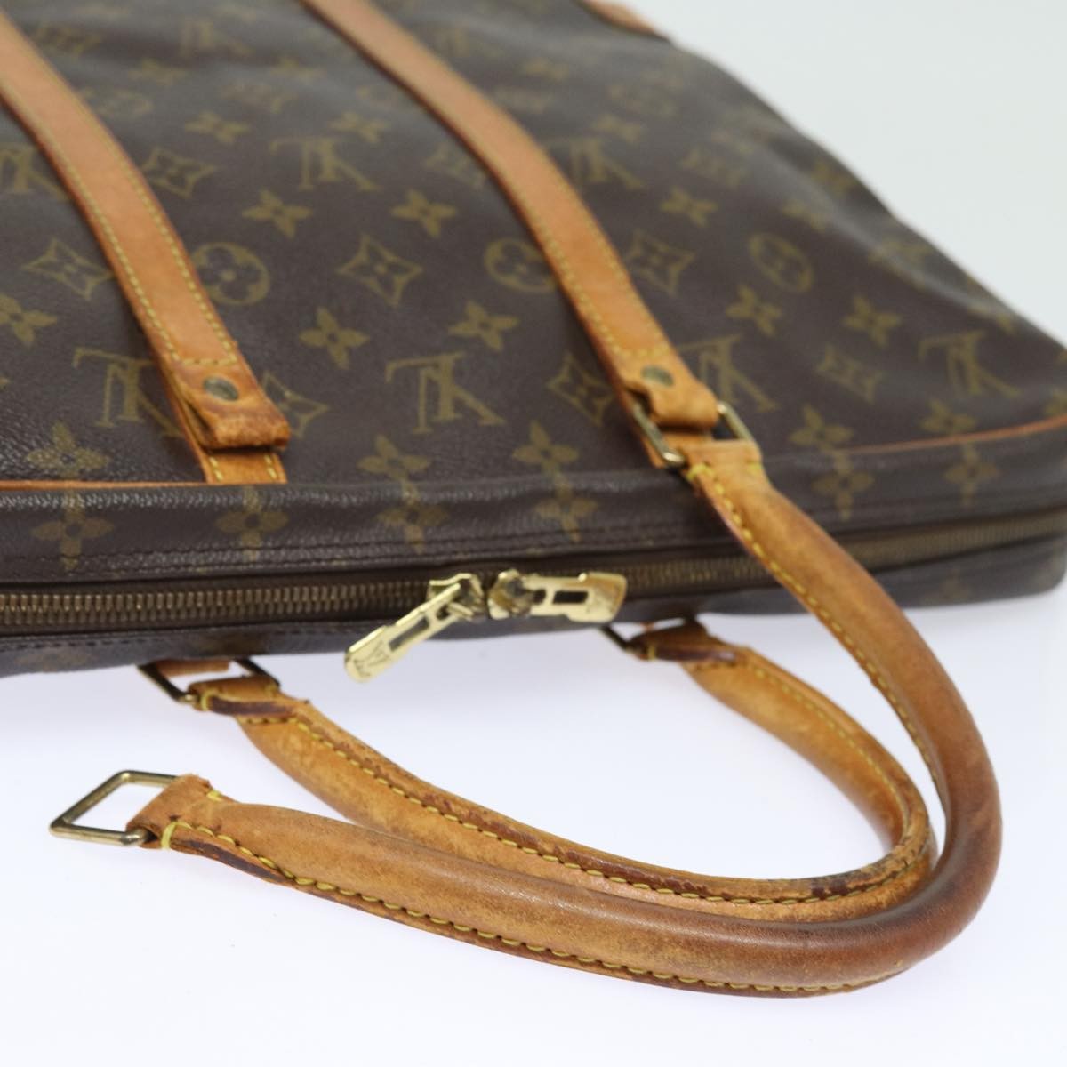 LOUIS VUITTON Monogram Porte Documents Voyage Business Bag M53361