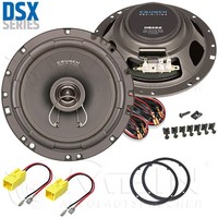 Crunch Auto Lautsprecher FüR Fiat Multipla 1999-2010 Front TüR 2-Wege 200W #Aglh