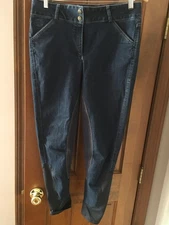 Piper by Smartpak Full Seat Denim Breeches, 34 NWT