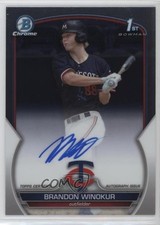 2023 Bowman Draft Chrome Prospect Auto Brandon Winokur #CDA-BWN Auto 0g27
