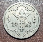 DANZIG 1923 5 Pfennige KM# 142 EF Original Toning Free City Coin No Issues — photo 1