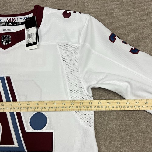 Camiseta deportiva de hockey Adidas Colorado Avalanche Philipp Grubauer NHL talla 50 retro inversa - Imagen 6 de 7