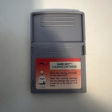 Y2K Vintage Gameboy Grey Cleaning Cartridge