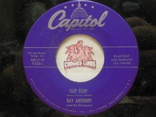 Ray Anthony – Flip Flop / Hurricane Anthony, 45 RPM VG+ (30Q)