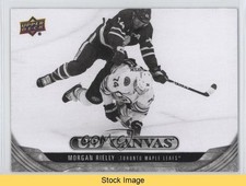 2024 Upper Deck Series 2 UD Canvas Black & White Morgan Rielly #C130 READ 0wp8