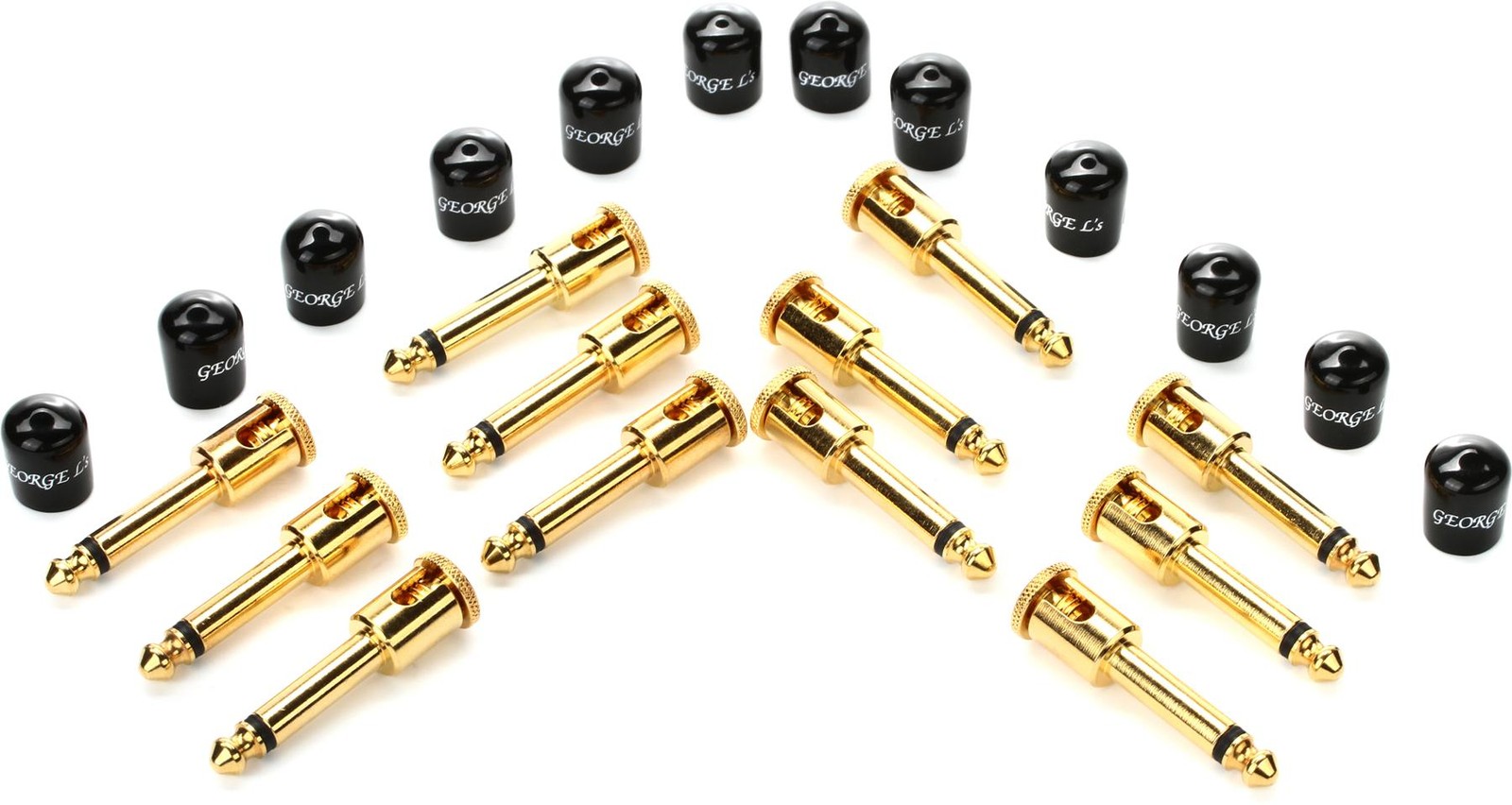 Разъем для гитары George Ls 155 - золотой угловой 12 шт 15990₽