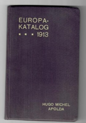 Hugo Michel Europe Catalogue katalog 1913