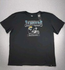 47' Brand NFL Jacksonville Jaguars Mens Size 3XL Team Pro Football Logo T-Shirt