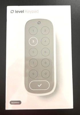 Level Smart Keypad Lock Use with Any Level Smart Lock or Bolt C-K11U *NEW Sealed