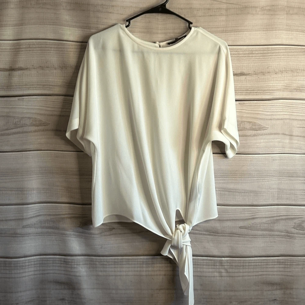 Tibi white blouse hotsell
