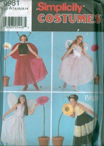 OOP Simplicity Pattern Kids Halloween Costume Sewing Pattern Boys Girls You Pick - Picture 11 of 11