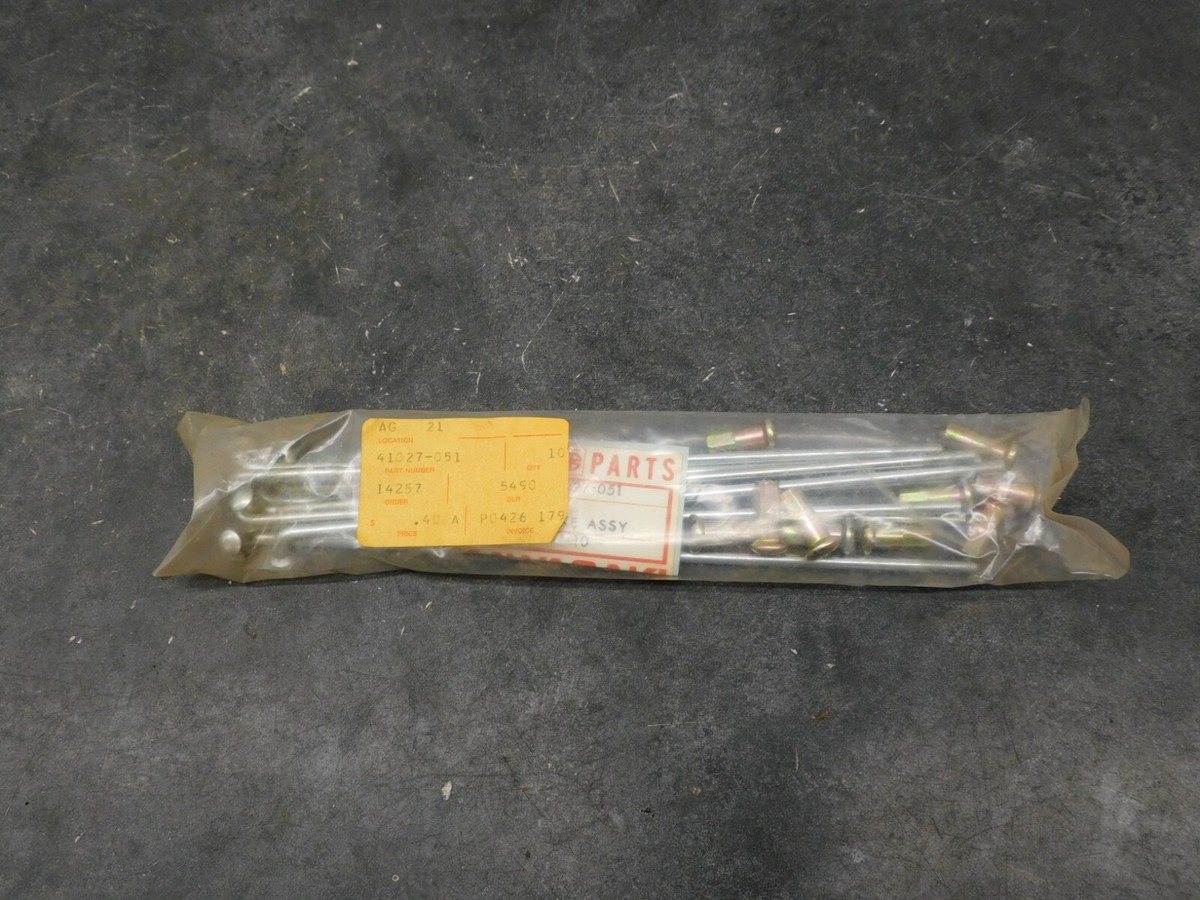 Kawasaki F10 F11 NEW NOS Spoke Assy 41027-051 2330 | eBay